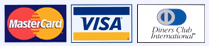 We accept Visa, Master Card & Dinners Club International