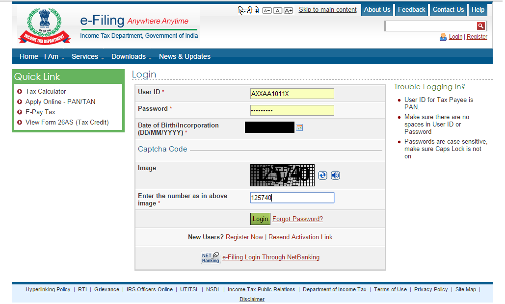 e Verify your Tax Return